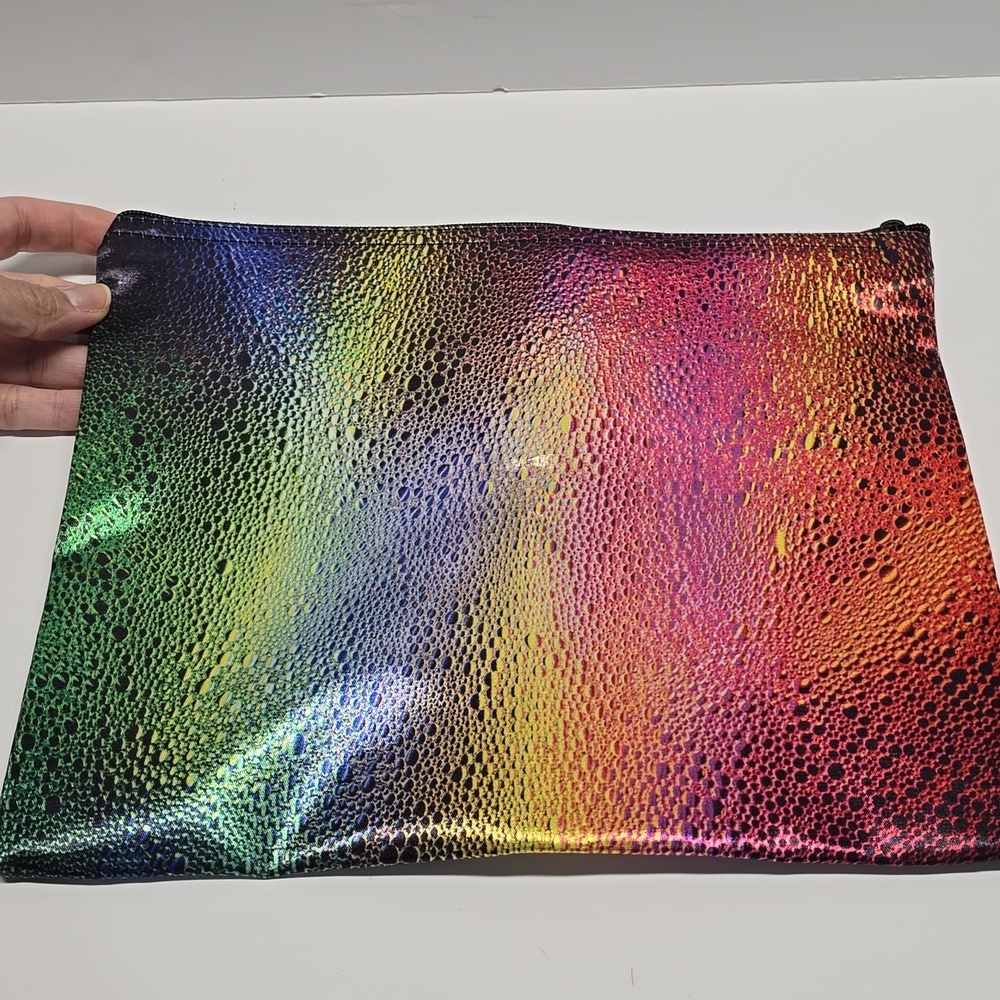{Stephanie Gottlieb} Multi-Color Zip Jewelry Makeup Bag - Picture 5 of 7